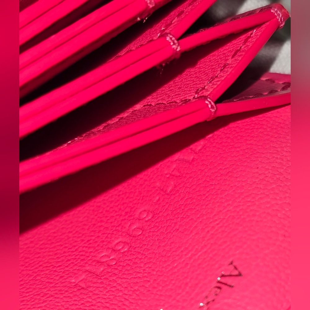 ‼️SOLD‼️NWOT Alexander McQueen Four Ring Micro Bag- Pink Calfskin Leather - Picture 6 of 8